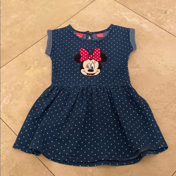 minnie polka dot dress